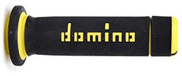 Handvatset Domino A180 ATV/Quad zwart/geel