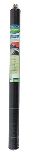 Floraworld Unkrautabwehrgewebe Classic, Schwarz, 2500 x 100 x 103 cm