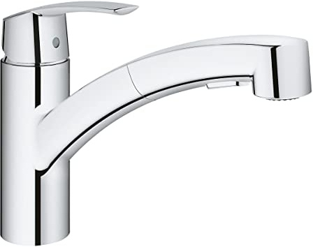 GROHE Start Pull-Out Spray Single-Lever Basin Mixer Chrome 30307000