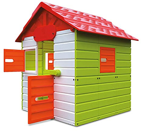 Mondo Ciabòt Garden House – Maison de Jardin pour Enfants, House Kids intérieur, extérieur Multi-activité, Code 32000, Multicolore