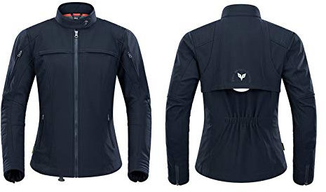 YXYECEIPENO Reflektierende Aufblasbare Airbagjacke Fahrradairbagweste Abnehmbarer Schulterschutz, Rückenschutz, Ellbogenschutz 0,5s Airbag Auslösen Das Beste Fahrradgeschenk Für Damen