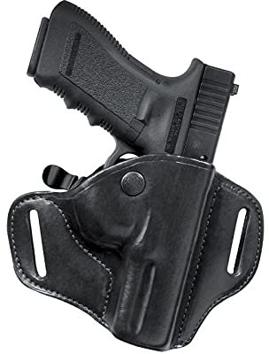 BIANCHI® 82 Gürtelholster, Leder / schwarz, rechts, Glock 19/23/36/45/46/48, 50 mm BL