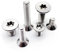 M1.4 50pcs,3mm,A2-70 Edelstahl Sechs-Lappen-flacher Senkkopfschraube