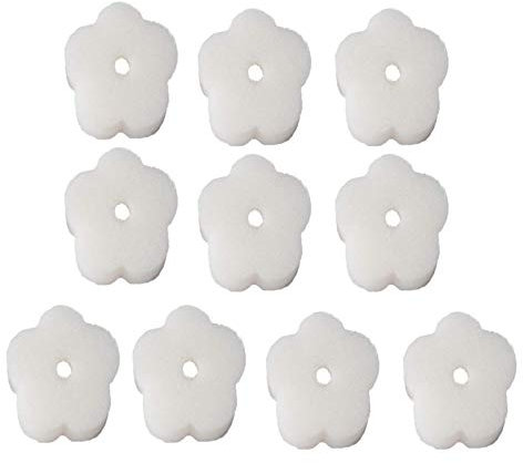 komsoup 10 Piezas Esponja Aceite Esponja Succión para Filtro Piscina Cocina Limpieza Bañera, Limpiador Esponja Aceite para Piscina, para Bañeras Hidromasaje, Piscinas, Spas
