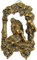 WC_Lord Krishna Statue Krishn Metal Idol Figurine-Hindu God of Love and Divine Joy-Murlidhar Kishna Idol for Indian Religious Festival– Home Decor Item… (Key Ring Krishna)…