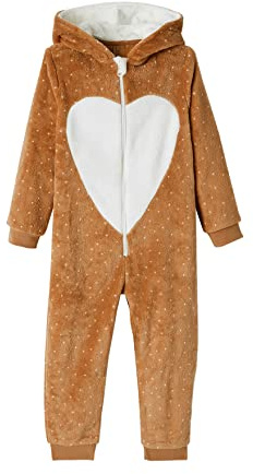 Vertbaudet Mädchen Overall/Onesie Fuchs Hellbraun 86