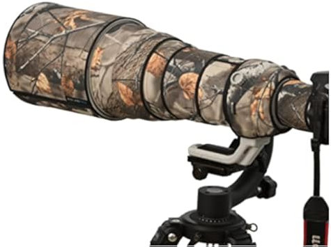 ROLANPRO Lens Camouflage Coat Rain Cover for Sony FE 400mm F2.8 GM OSS Lens Protective Sleeve Case Clothing-#1 Cotton(Not Waterproof)