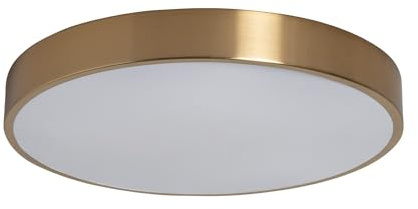 LEDKIA LED-Deckenleuchte 18W Rund Metall Ø300 mm CCT Wählbar Haydn Gold