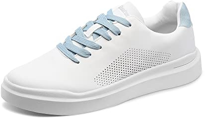 Schu'zz Citiz Arbeitsschuhe für Damen - super lässige Sneaker Bequem, Leicht - Ideal für Medizin, Pflege, Gastronomie und Outdooraktivitäten-Farbe: Blau-Gr: 37