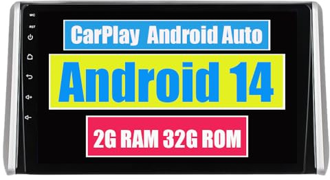 RoverOne Auto Stereo für Toyota RAV4 XA50 2018 2019 2020 mit Android Multimedia-Player Navigation Radio Stereo Touchscreen Bluetooth WiFi USB Mirror Link