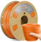 OVERTURE Super Speedy TPU Filament 1.75 mm, 95A, 1kg (2.2 lbs) für High Speed 3D-Drucker (Orange)