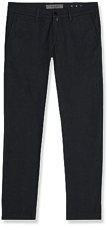 Pierre Cardin Herren Stoffhose Lyon Titanium | Männer Freizeithose | Tapered Fit
