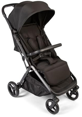 Push Me Astro Kinderwagen mit Auto Compact Fold – Schwarz