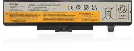 Chinoket 5200mAh/58wh L11S6Y01 L11L6Y01 L11M6Y01 Batterie d'ordinateur Portable pour Lenovo G500 G505 G510 G580 G580A G580AM G585 G700 G710 G480 G485 IdeaPad P580 P585 Y480 Y580