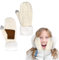 MININUSI Winterhandschuhe, Fäustlinge, Thermo Handschuhe für Winter, Strickhandschuhe, Fausthandschuhe, Strick Fäustlinge, Thermo Handschuhe, Flauschige Fäustlinge zum Skifahren Geschenk Autofahren