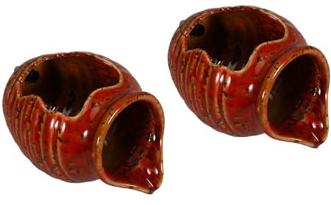 BESPORTBLE 2 Pièces Pot d'argile À Circulation d'eau Refroidisseur d'air par Évaporation Fontaine d'eau De Table Pot Fontaine d'eau De Bouddha Fontaine d'eau Murale Cascade Extérieure