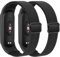 Amzpas 2PACK Armbands für Xiaomi Mi Band 7 Armband Damen Herren,Nylon Elastisch Sport Ersatzarmband Uhrenarmband für Xiaomi Mi Band 6/Mi Band 5/Mi Band 4/Mi Band 3/Amzfit band 5 (Schwarz/Schwarz)