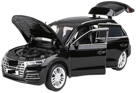 1:32 Für Audi Q5 SUV Legierung Auto Modell Diecast Spielzeug Fahrzeuge Metall Spielzeug Auto Modell Hohe Simulation Modellauto(Schwarz)