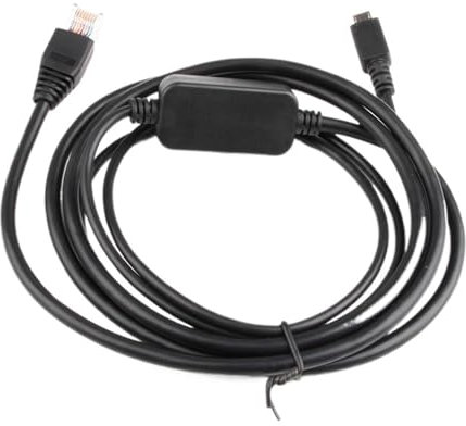 QAVLXIE Câble console micro USB RJ45 1,8 m (6 pi) adaptateur série RS232 convertisseur