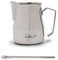 LELIT Milchkännchen 50Cl und Latte Art Stift - Silber