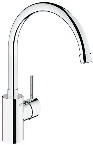 GROHE Concetto - Einahnd- Spühltischbatterie (1/2, hoher Auslauf, Schwenkbegrenzung 0°/150°/360°), chrom, 31132001