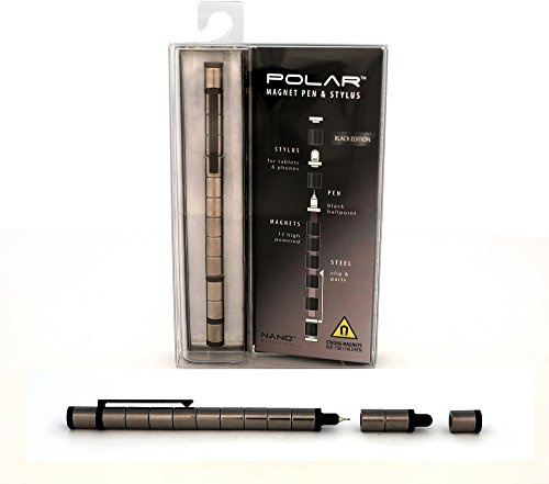 Pen/Stylus ® Magnetisch/Modular Stift, versilbert für Apple iPad iPod iPhone 5s