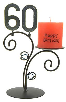 SünGross Leuchter Happy Birthday (60. Geburtstag)