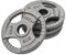 DKN Tri Grip Cast Iron Olympic Weight Plates - Metallic, 4 x 5 kg