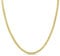 KEZEF Halskette Herren | 3mm Panzerkette Herren, Damen & Jungen | 925 Sterling Silber Männer Kette | Kette erhältlich in 925 Silber, 750 vergoldet und Rosegold vergoldet | Cuban Link Chain