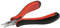 The Beadsmith Platinum Series German Chain Nose Pliers, 4.75 inches (120mm) with Polished Steel Head, red and Black Ergonomic Comfort Grip Handle with Double-Leaf Spring, Tool for Jewelry Making