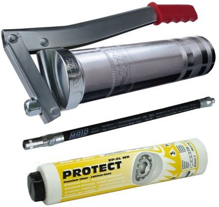 Lube-Shuttle® System Fettpresse Set mit Schlauch u. Fettpatrone