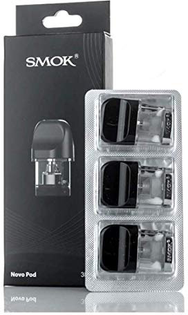 SMOK Novo Kit Vape Kartuschen Ersatz 2ml nachfüllbar leer 1,2 Ohm Nachfüllkapseln Kartusche