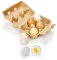 Tender Leaf Toys Eier SET (Holzspielzeug, Material Holz, Kinderspielzeug, unterstützt die Feinmotorik, Bunt) 7508285