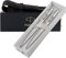 Personalised Engraved Parker Jotter Stainless Steel Ballpoint Pen & Pencil Set Gift Boxed in a Paul Clover Genuine Leather Pen Case, Personalised Gift for Christmas - Enter Your Custom Text