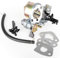 CarBole GX160 Carburateur Compatible avec le Moteur Honda GX120 GX140 GX168 GX200 GX160 5.5hp GX200 6.5hp, Remplace 16100-ZH8-W61,16100-ZH7-W51