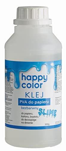 Happy Color PVA Paper Glue 500g Bottle
