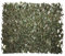 Virsus 1 Traliccio Estensibile in Legno Naturale salice con Foglie finte 2820, misura 100x200 cm, siepe Edera Artificiale per decorazione esterni pannello recinzione giardino, terrazzo arredo esterno