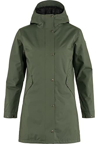 Fjällräven Damen Visby 3 in 1 Jacke, Deep Forest, L
