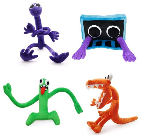 Roblox Rainbow Friends Fan Del Gioco Regali Per Ragazzi E Ragazze, Bambola Di Peluche Rainbow Friends, Peluche Per Bambola Per Bambini Adulti, Peluche Di Cartone Animato Di Bambola Di Pezza