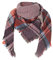 callmo Schal Damen Feinstrick Winter Schlauchschal Kariert üBergroßEr Quadratisch Deckenschal Herbstschal Kaschmir-Schal Mit Button Herbst Valentinstag Ein Weicher Als Geschenk Damen Winter Kariert