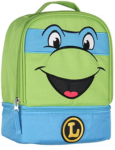 INTIMO Teenage Mutant Ninja Turtles TMNT All Turtles Lunchbox mit zwei Fächern (Leonardo)