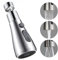 Amindz Douchette Evier Cuisine，360° Rotatif Mousseur Robinet Cuisine, Pièces De Rechange De Robinet D'évier De Cuisine Tête De Pulvérisation Avec Bouton D'arrêt ，3 Jet Types