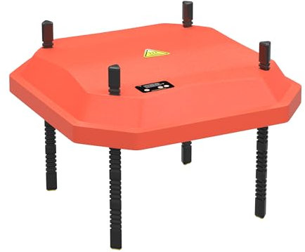 Fudajo Panneau chauffant – 25 x 25 cm – 30 W – pour élevage de 20 poussins au max. – Plaque de chauffage – éleveuse d'oisillons avec Thermostat