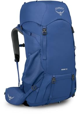Osprey Rook Herren Rucksack, 50L, Astology Blue/Blue Flame, O/S