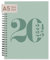 Rileys & Co - Kalender 2024 2025 A5 - Schülerkalender - Schulplaner - Studienplaner - Semesterplaner - Perfekt für Schüler, Studenten, Berufstätige - Grün (20 x 15 cm) - auf Deutsch