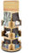 Kleemeiero Présentoir Pivotant de Cartes Présentoir Rotatif pour Cartes de Vœux, Rotation à 360°, Présentoir en bois Présentoir de Cartes Postales à 3 Niveaux pour Cartes de Vœux, Formats Portrait