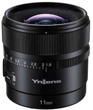 YONGNUO YN11mm F1.8S DA DSM WL Ultra-Weitwinkelobjektiv für Sony E-Mount-Kameras APS-C Rahmen, 11 mm f/1.8 Blende, Autofokus