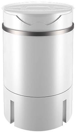 MGHRUE Mini Machine À Laver Portable, Lave-Linge Compact avec Panier De Vidange, Capacité De Lavage 4,5 Kg, pour Appartements, Camping, Dortoirs, Camping-Cars,Blanc