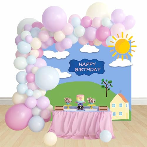 Geburtstag Partei Dekoration Pig Luftballons Deko Pink Partei Ballons Geburtstag Girlande Dekoration