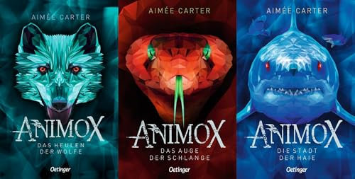 Die Animox-Reihe Band 1-5 im Taschenbuchformat + 1 exklusives Postkartenset